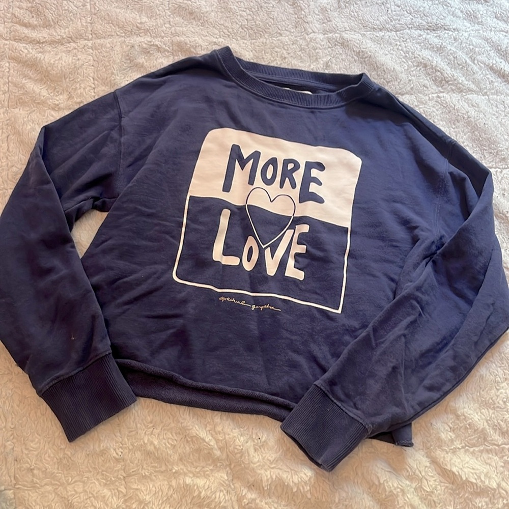 “More Love” Spiritual Gangster sweater